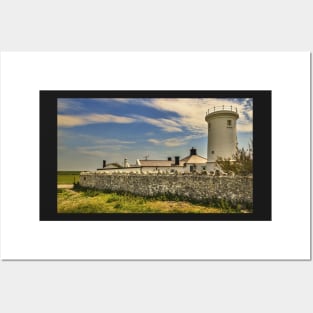 Nash Point Lighthouse South Wales Posters and Art